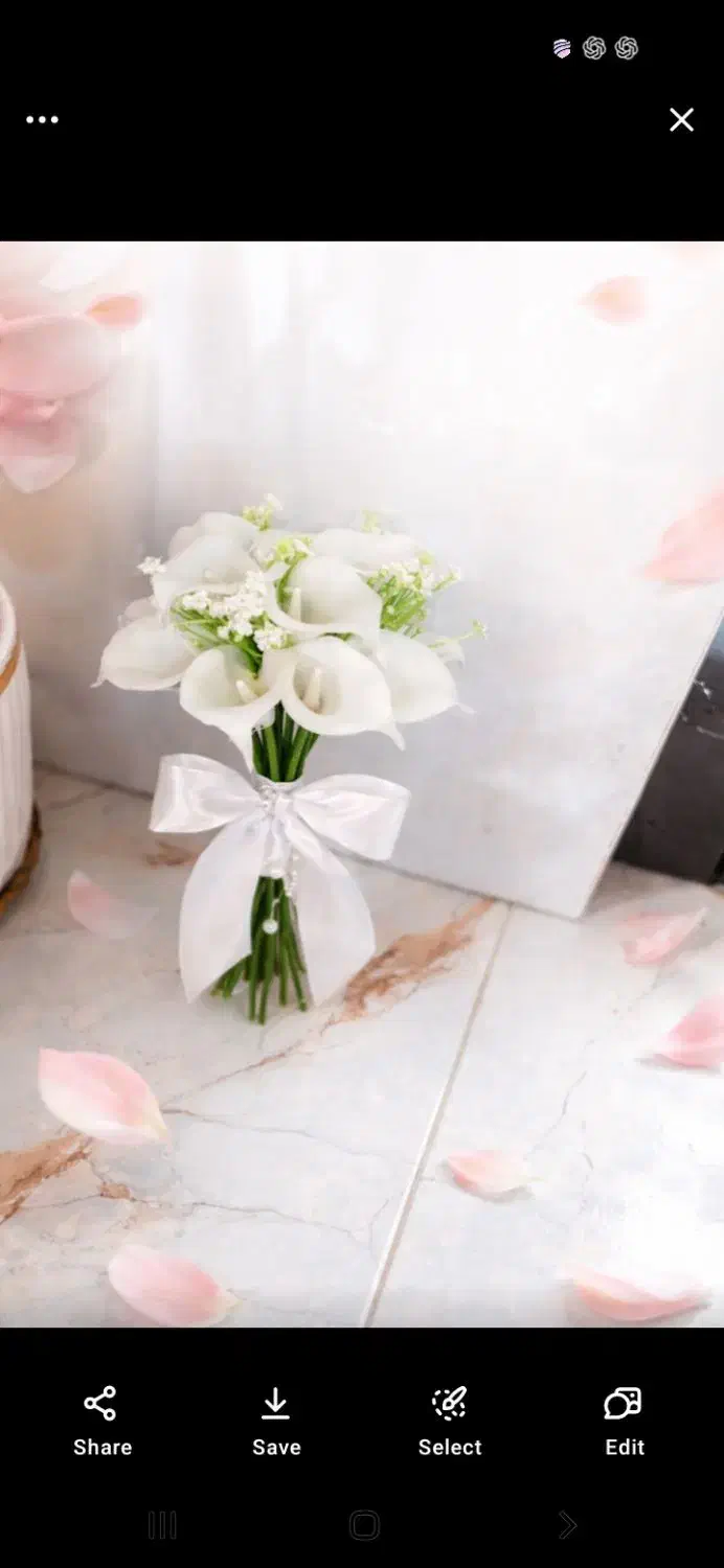 گل عروس و گل های مناسبتی|گل مصنوعی|چهارباغ, |دیوار