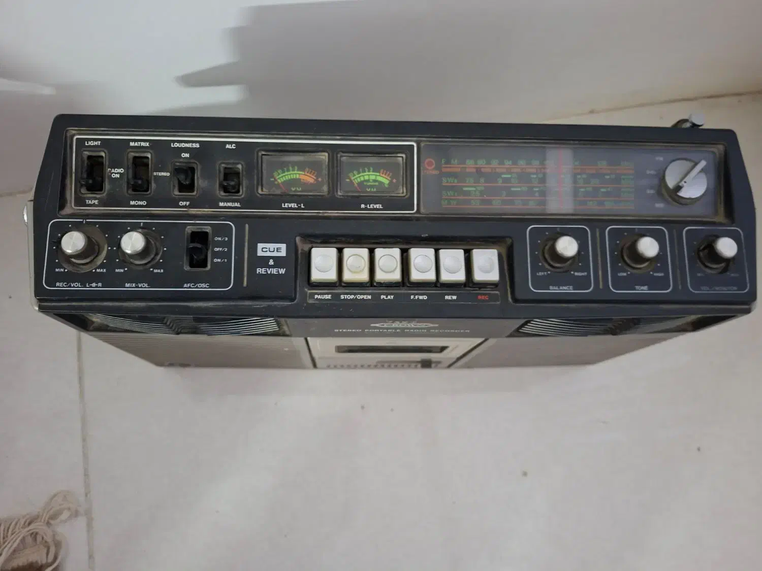 رادیوضبط یک کاست|سیستم صوتی خانگی|گلبهار, شهر جدید گلبهار|دیوار