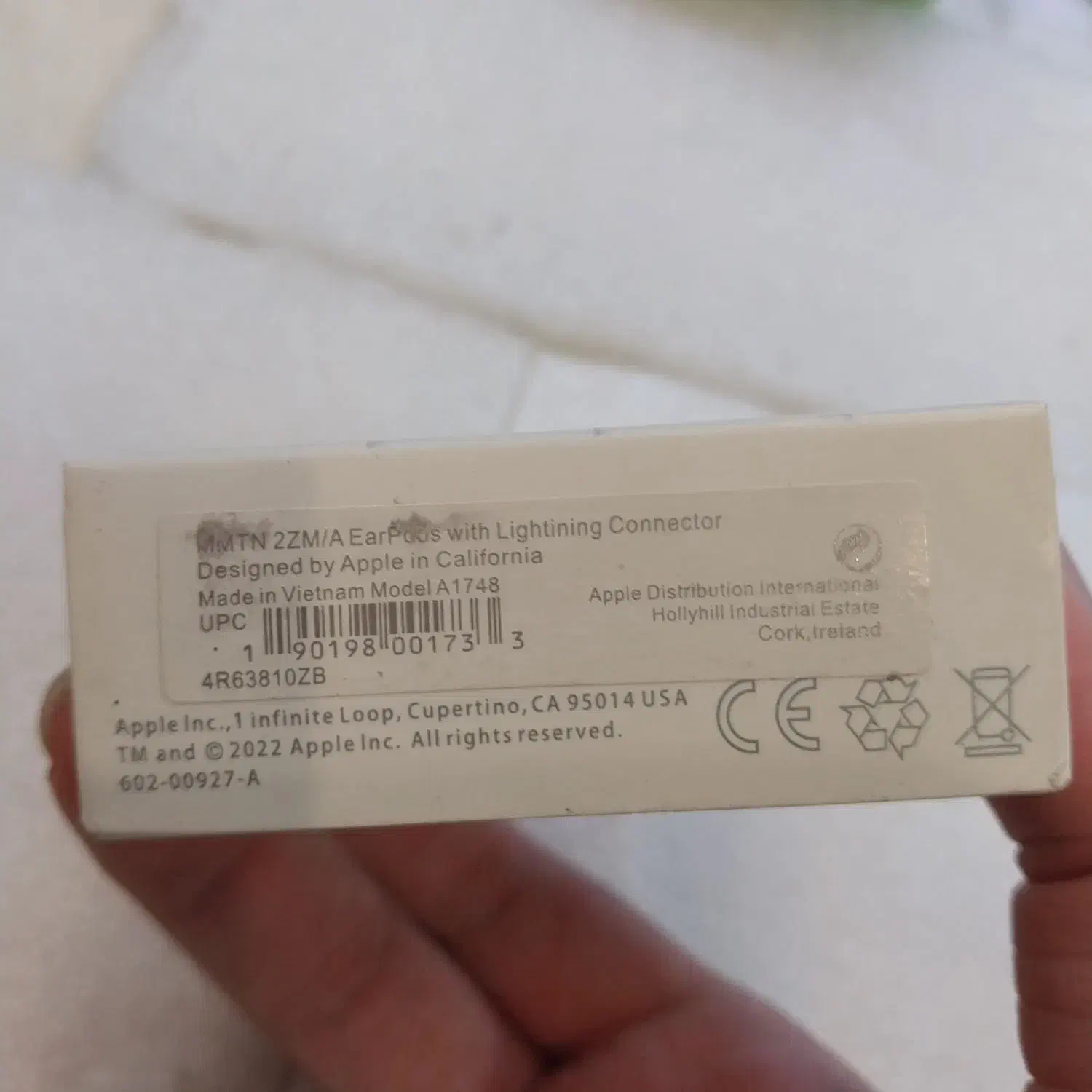 هدست سیمی اپل|لوازم جانبی موبایل و تبلت|لاهیجان, پردسر|دیوار