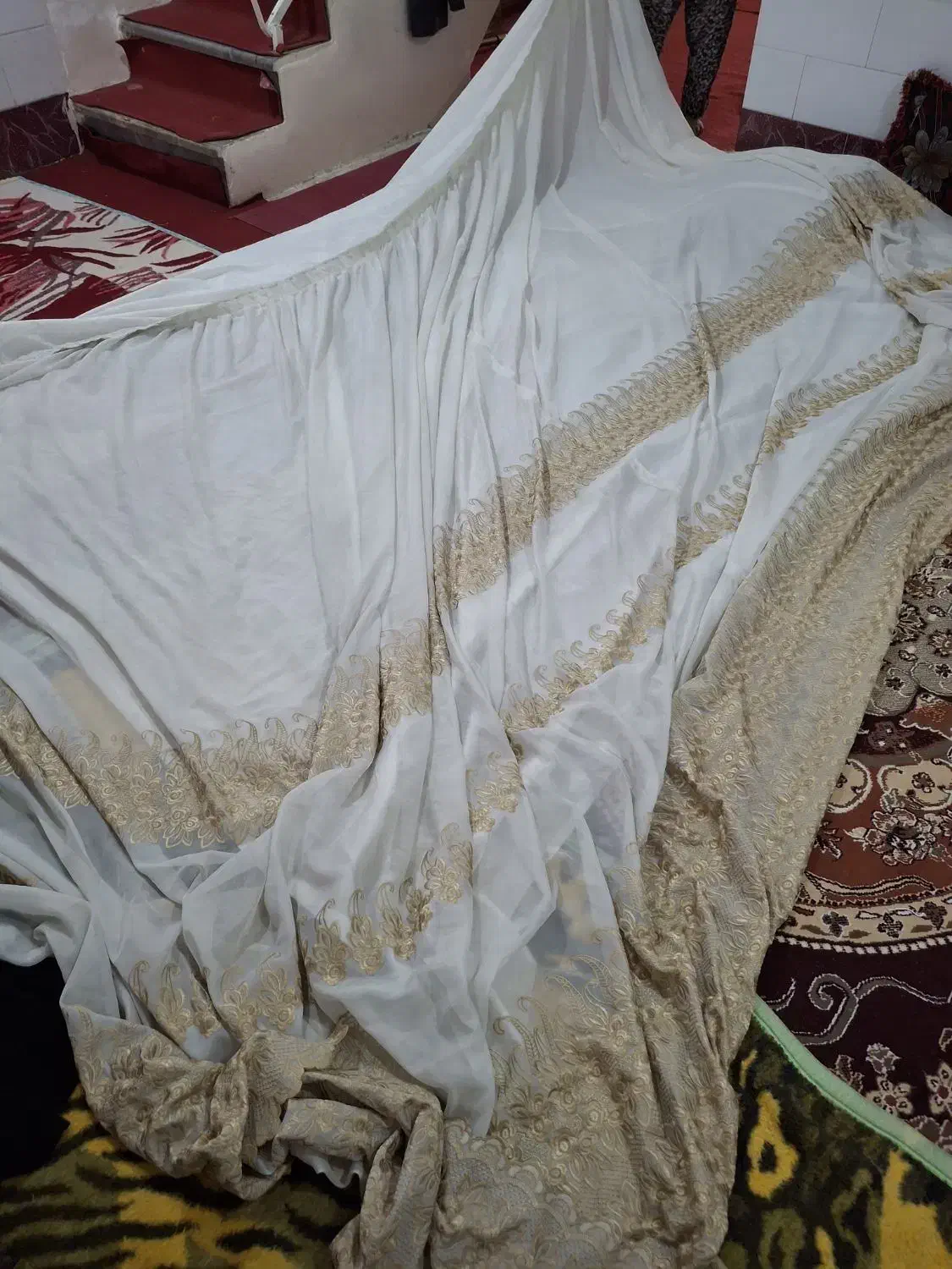 پرده 6 متری|پرده، رانر، رومیزی|آبپخش, |دیوار