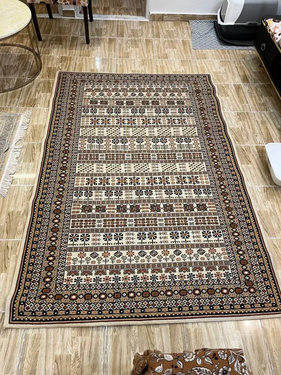 فرش گلیم|گلیم، جاجیم، گبه|رشت, بوسار|دیوار