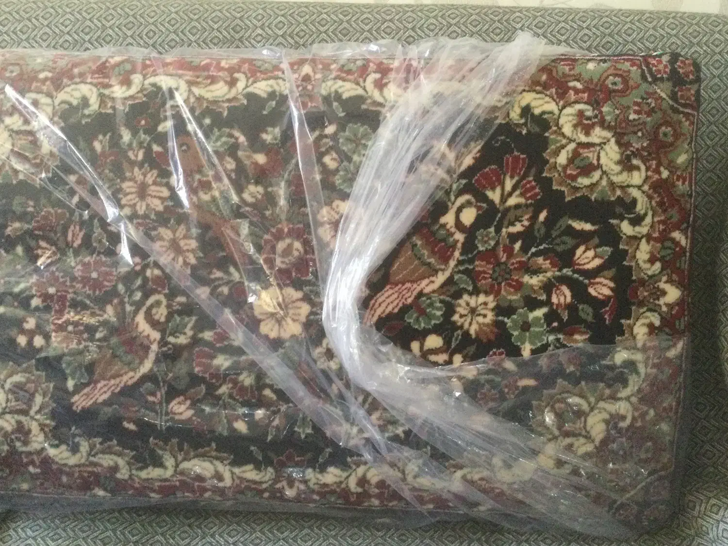 پشتی فرش ماشینی نو|فرش|کرمان, |دیوار