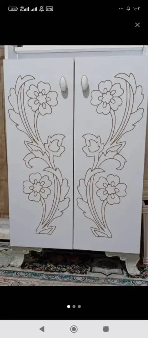 جاکفشی در حد نو|جاکفشی، کمد، دراور|آران و بیدگل, |دیوار