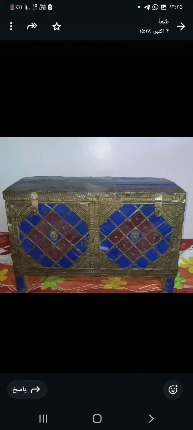 صندوق عتیغه|کلکسیون اشیاء عتیقه|اصفهان, کوی امیریه|دیوار