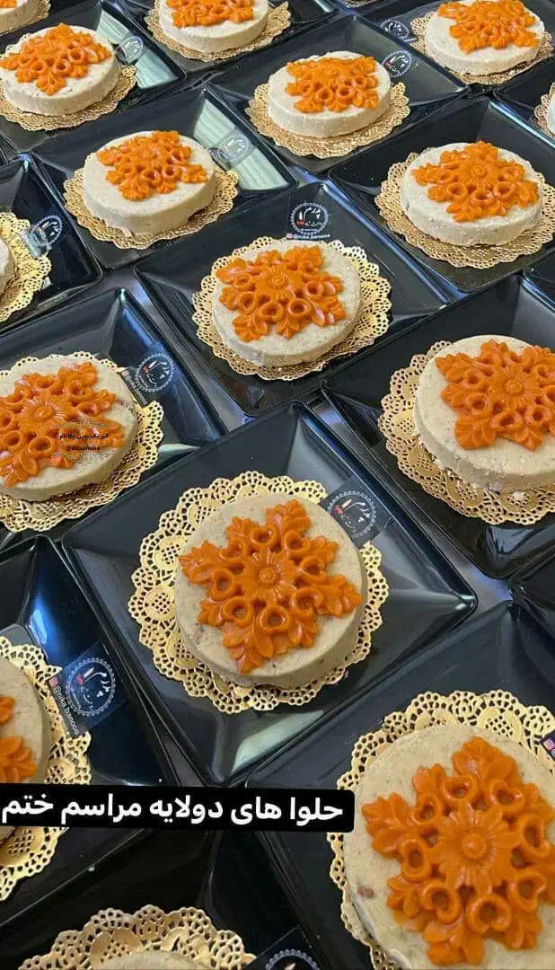 حلوا ترحیم،دو طبقه،بشقابی کفگیری،تارت پک،سینی خرما|خوردنی و آشامیدنی|تبریز, |دیوار