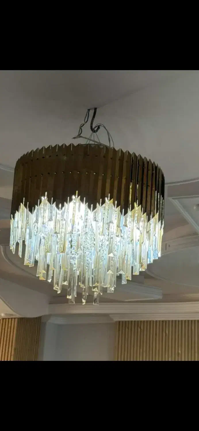 لوستر کریستالی|لوستر و چراغ آویز|چابهار, |دیوار