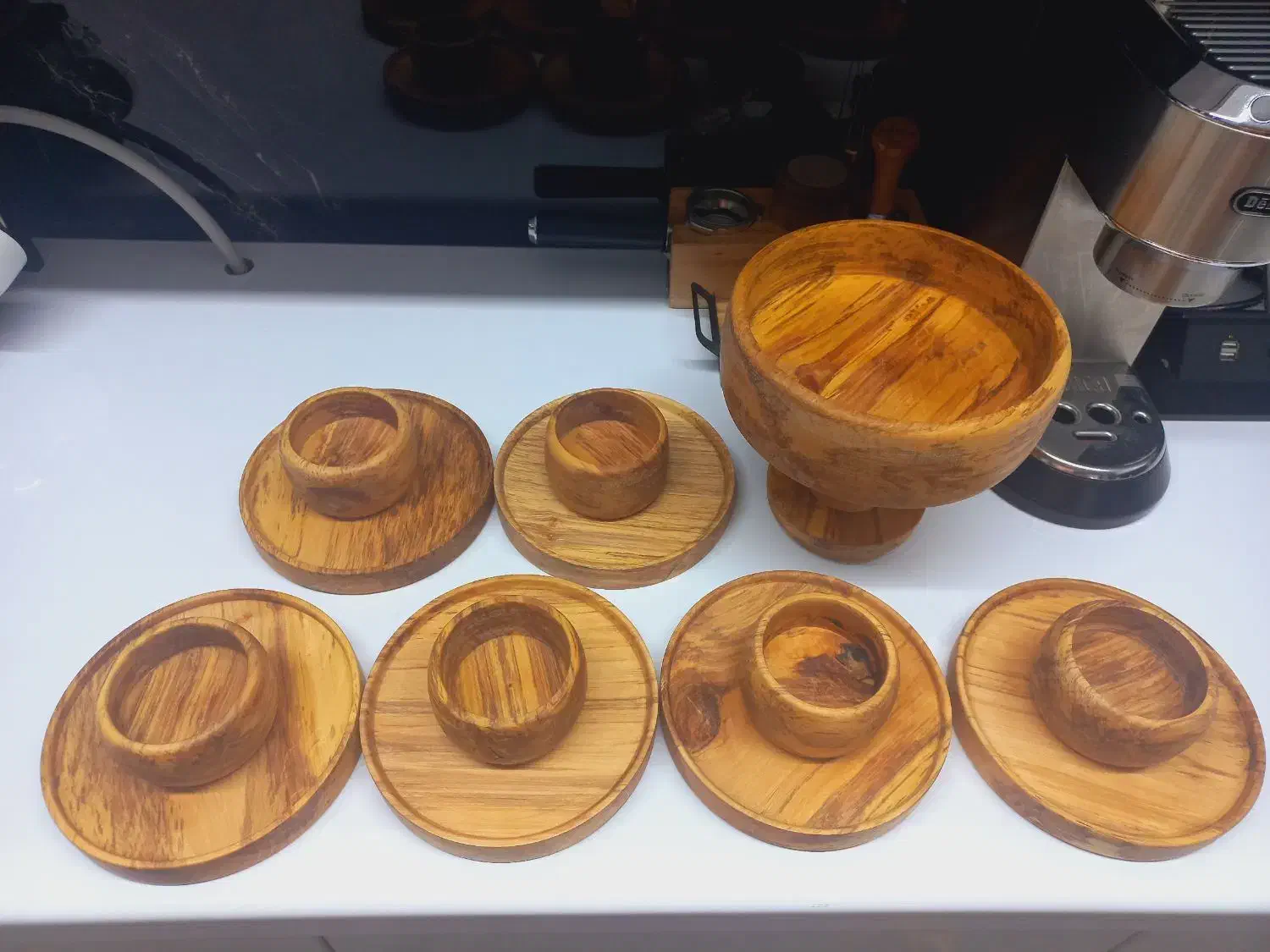 ست آجیل خوری|ظروف سرو و پذیرایی|هشتگرد, فاز ۳ مهستان|دیوار