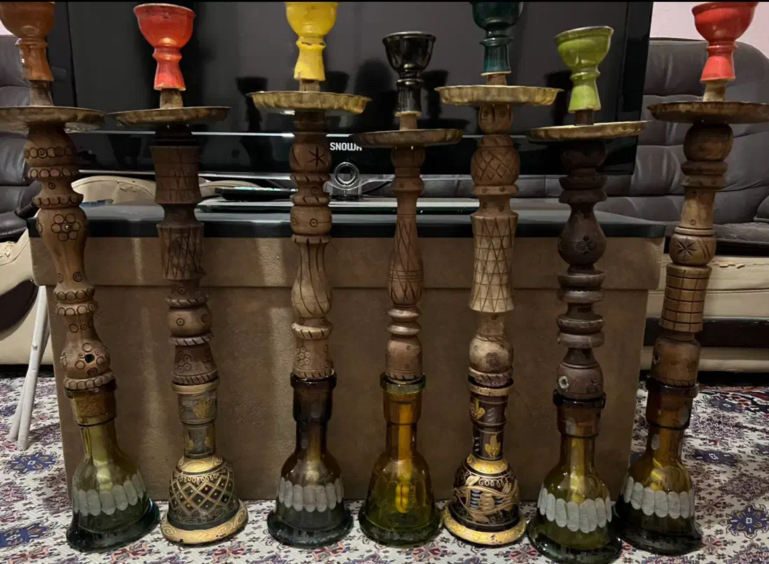 قلیان چوبی میوه ای|صنایع دستی و سایر لوازم تزئینی|تبریز, |دیوار