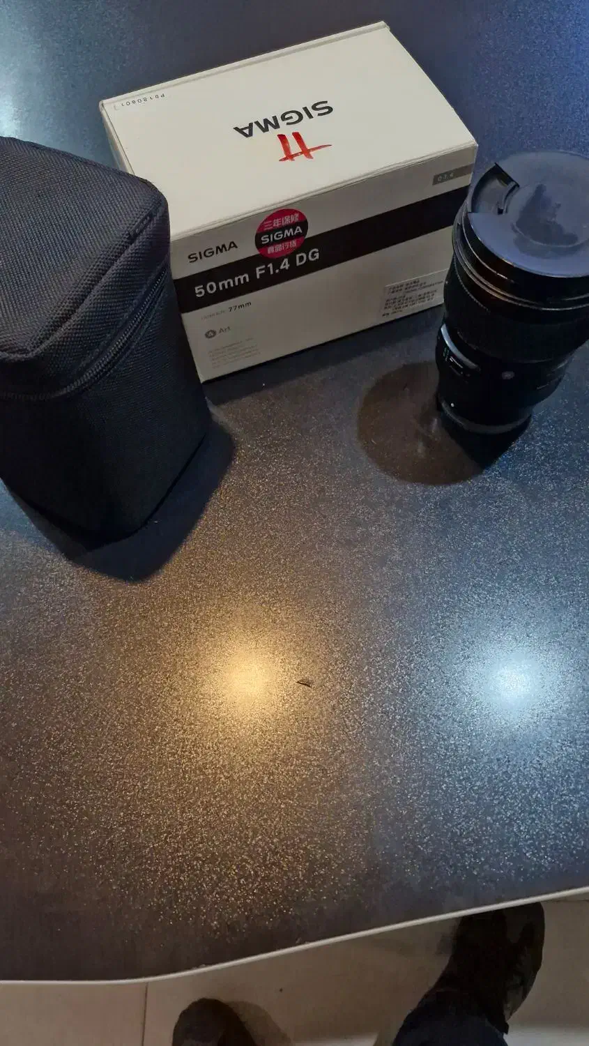 لنز ۵۰سیکما DNاف ۱.۴|دوربین عکاسی و فیلم‌برداری|کرج, عظیمیه|دیوار