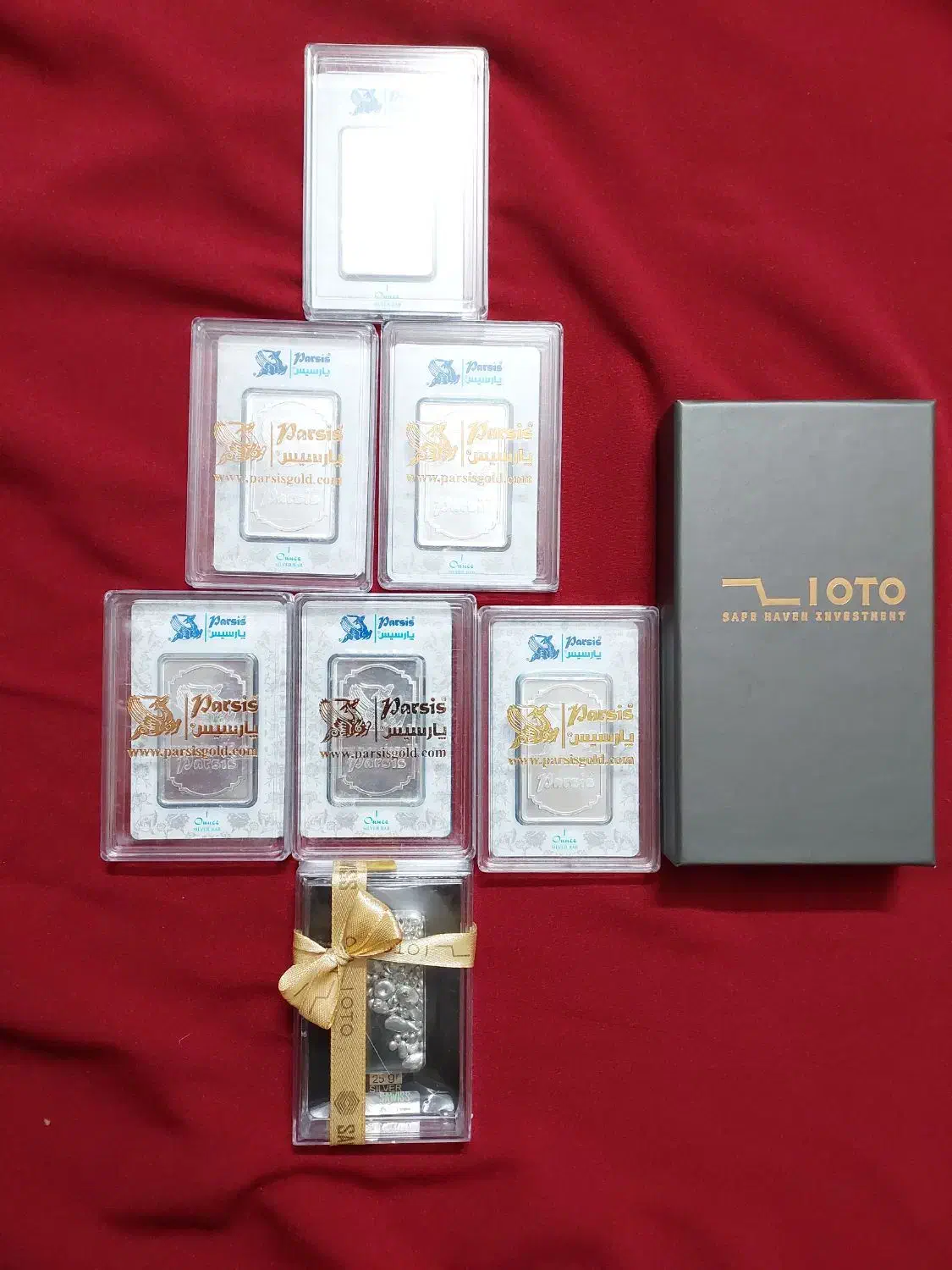 شمش نقره پلمپ|جواهرات|کاشان, فاز ۲ ناجی آباد|دیوار