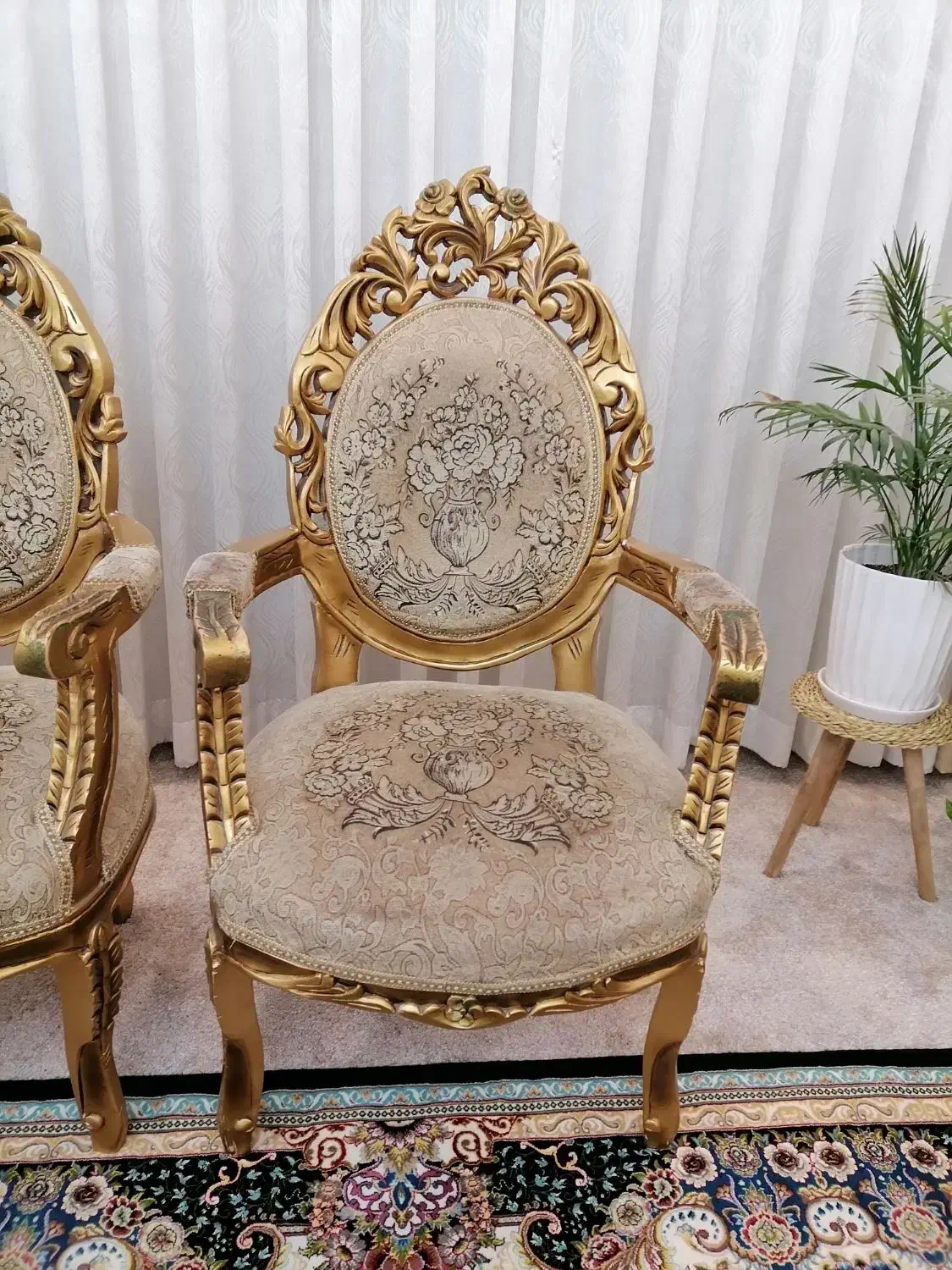 مبل 9 نفره سلطنتی|مبلمان خانگی و میز عسلی|قرچک, مهدیه|دیوار