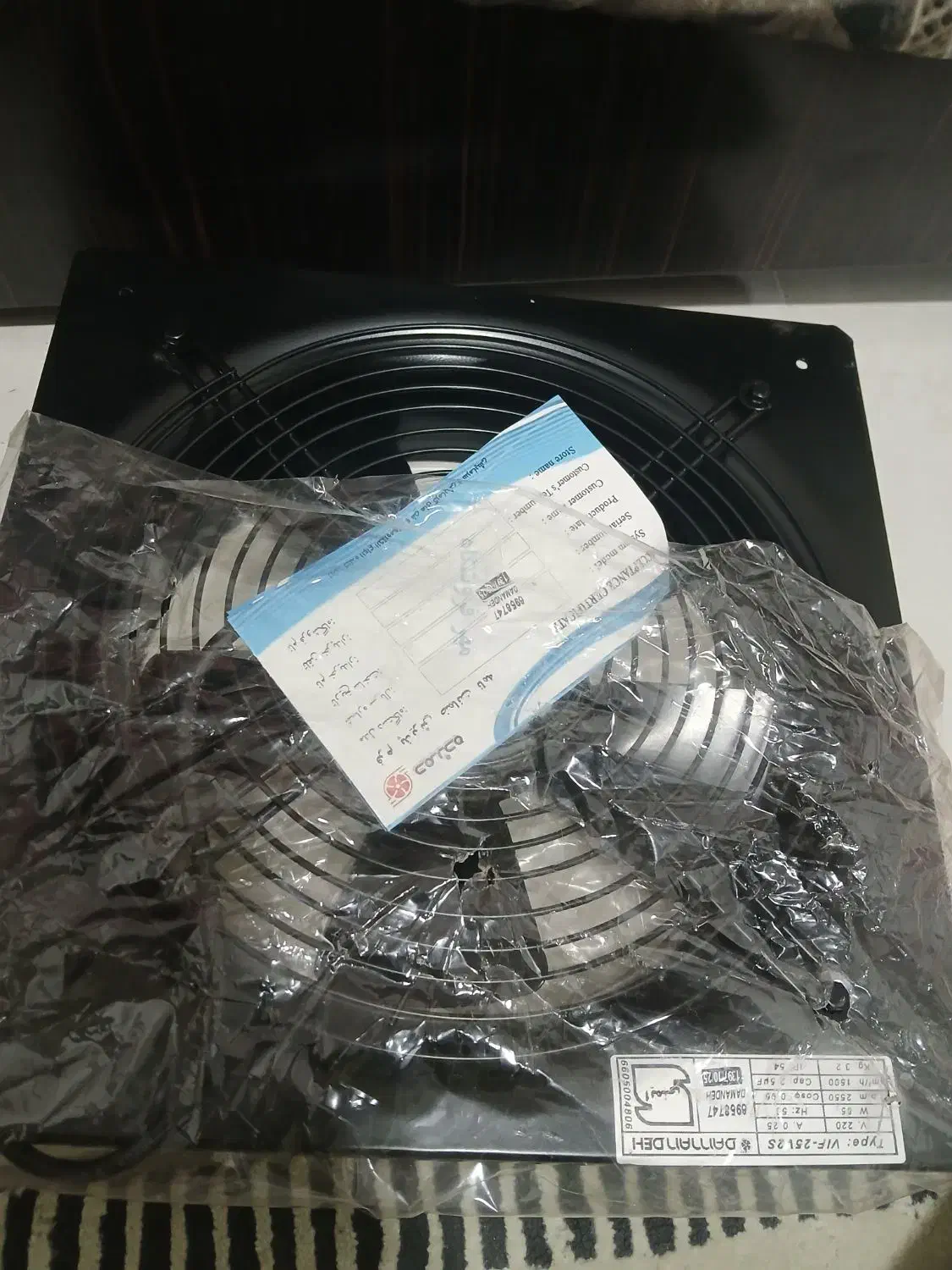 ۲عددفن صنعتی مارک دمنده سایز۳۰در۳۰|مصالح و تجهیزات ساختمان|پاکدشت, پاکدشت (مامازند)|دیوار