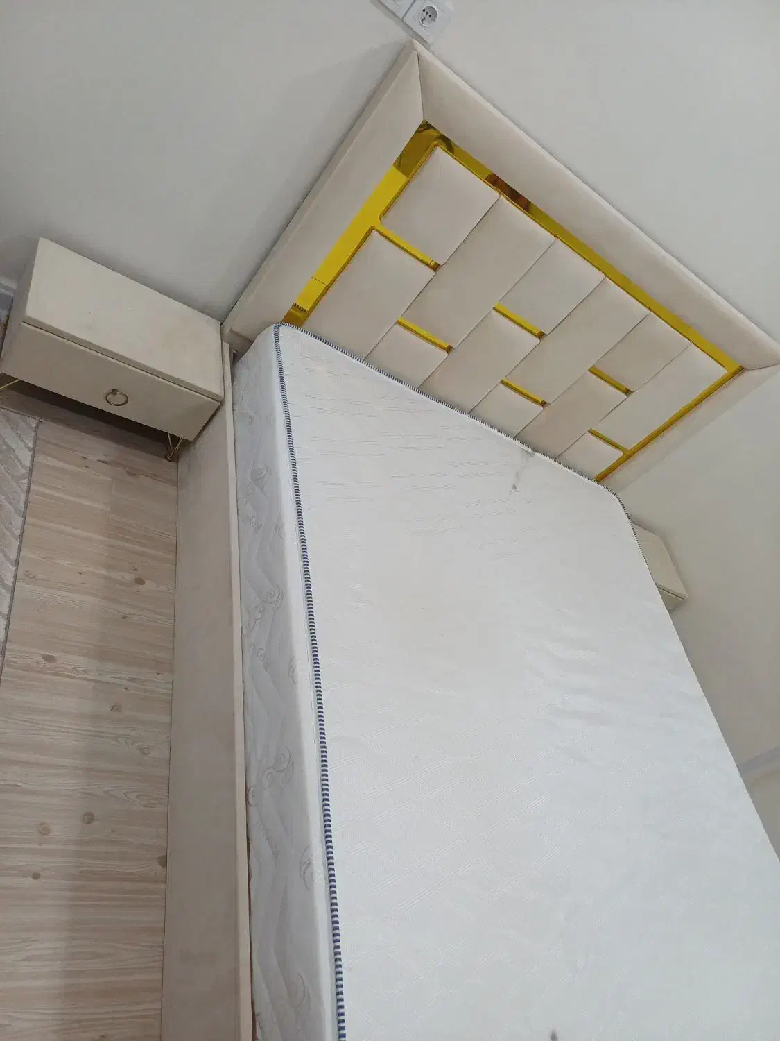 تخت خواب دونفره|تخت و سرویس خواب|امیدیه, |دیوار