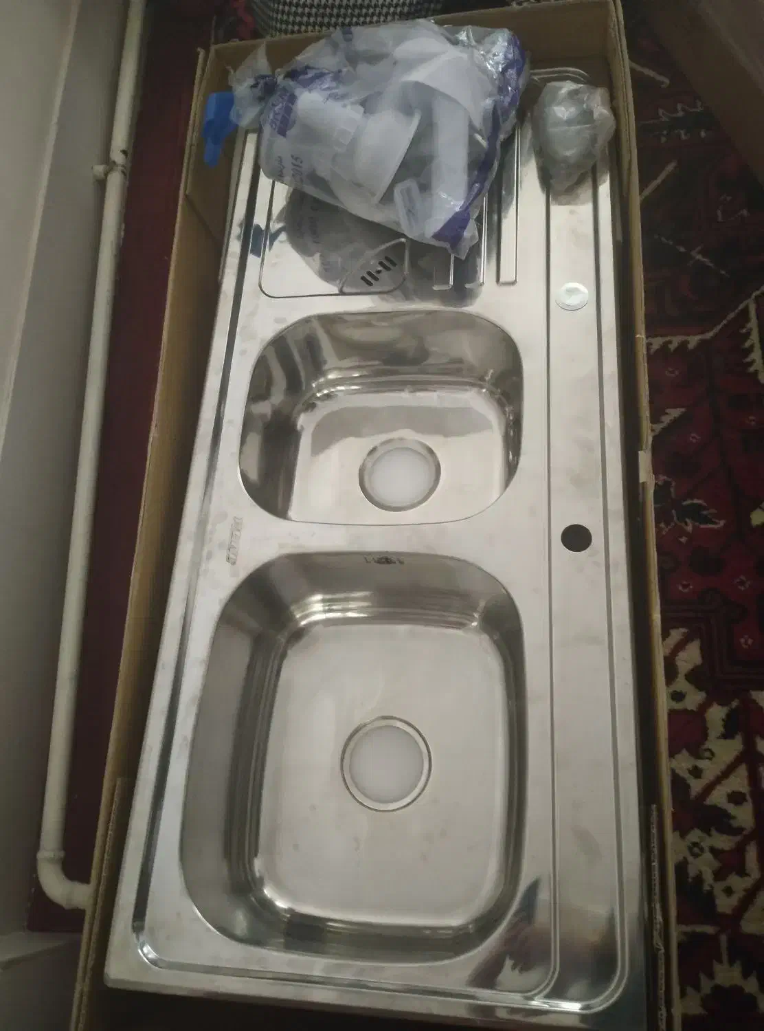 سینک وابچکان|آب‌چکان و نظم‌دهنده ظروف|بناب, |دیوار