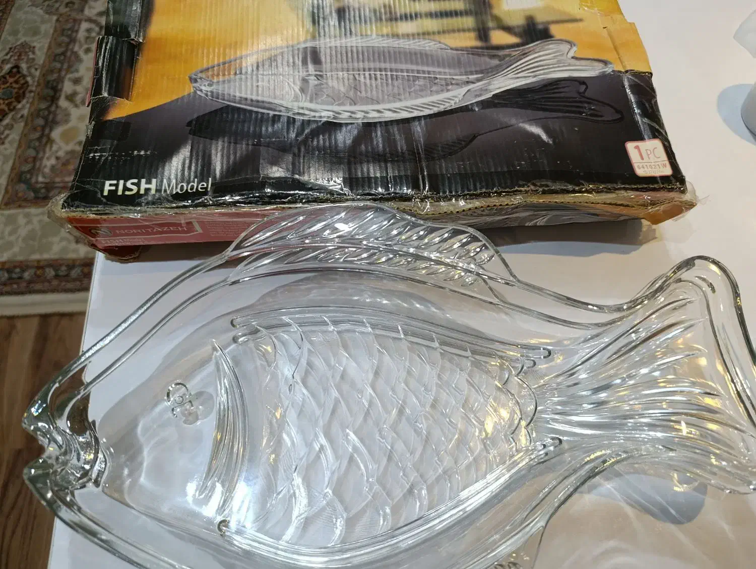 2عدد ظرف سرو ماهی|ظروف سرو و پذیرایی|رشت, معلم|دیوار