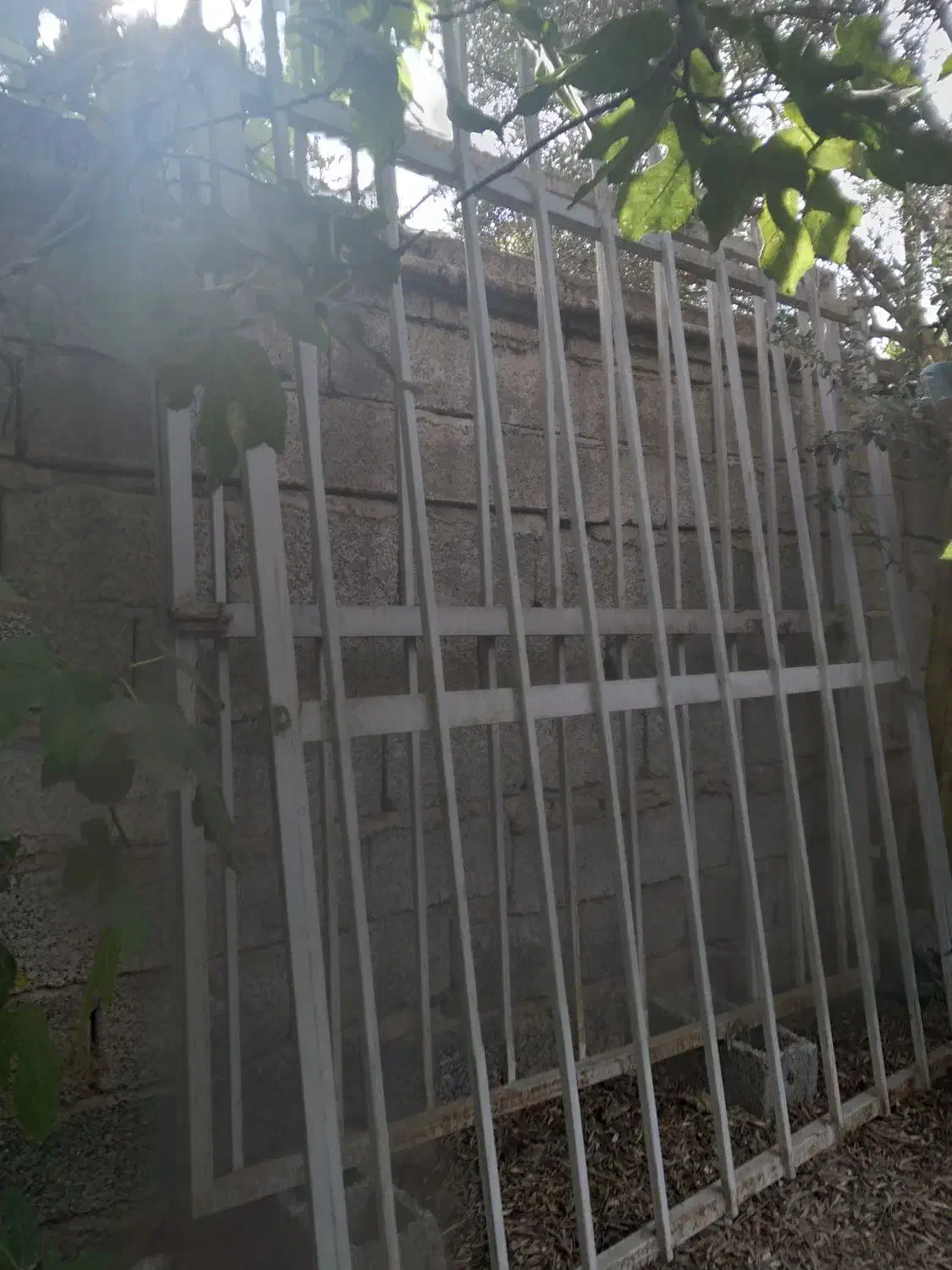 درب باغی اهنی عرض ۴|مصالح و تجهیزات ساختمان|رستم‌آباد, |دیوار