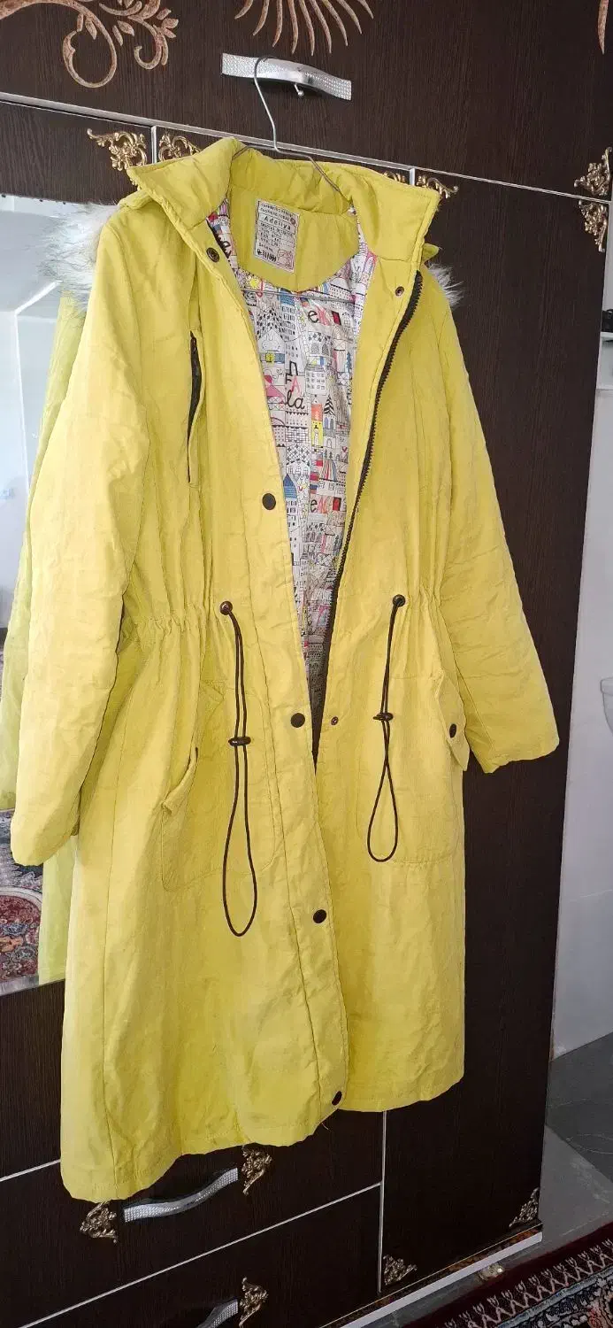 فروش پافِر جنس میکرو وپالتوی خوش رنگ|لباس|نورآباد ممسنی, |دیوار