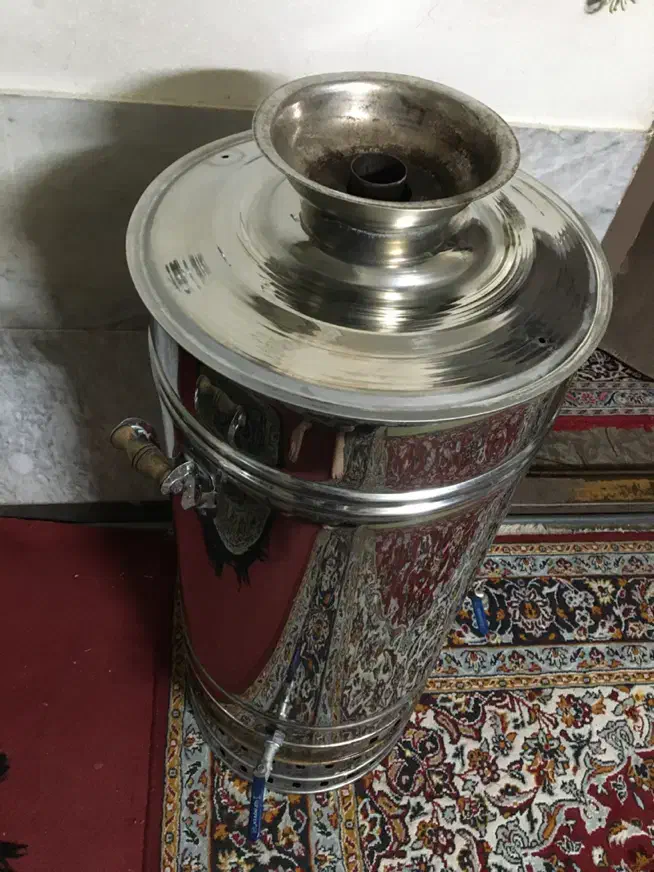 سماور مجلسی|سماور، چای‌ساز، قهوه‌ساز|اسفراین, |دیوار