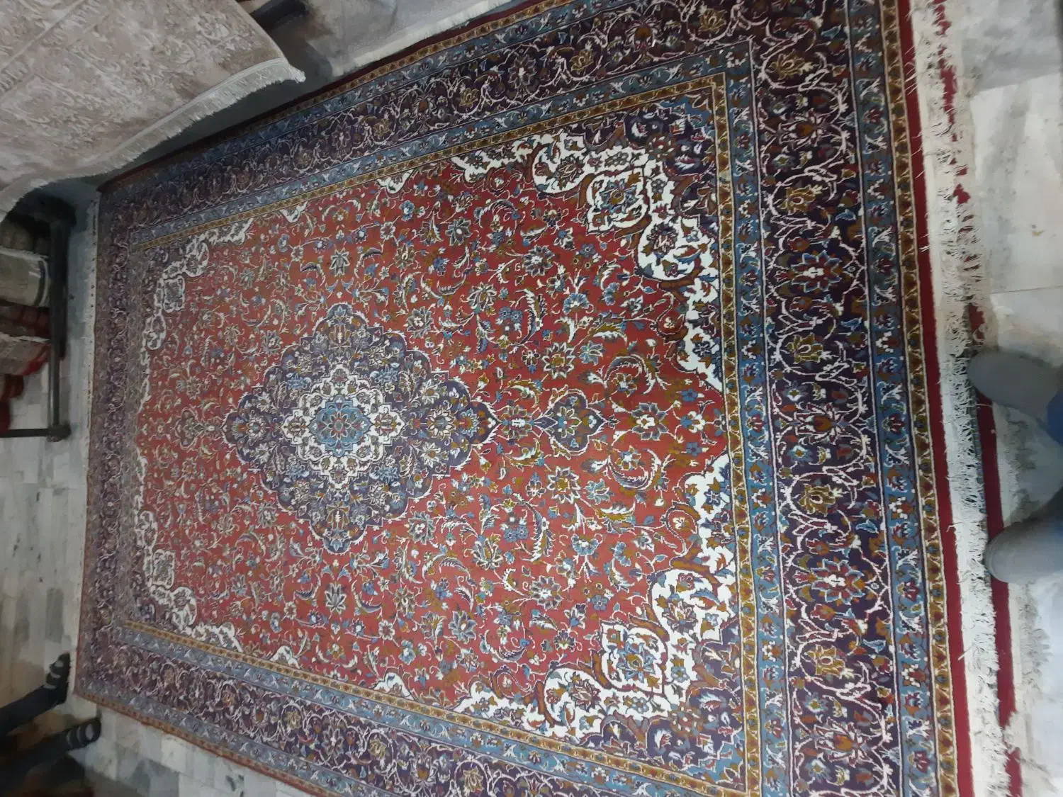 فرش مشهد لاکی وزرشکی ۱۲متری|فرش|مشهد, امیر|دیوار