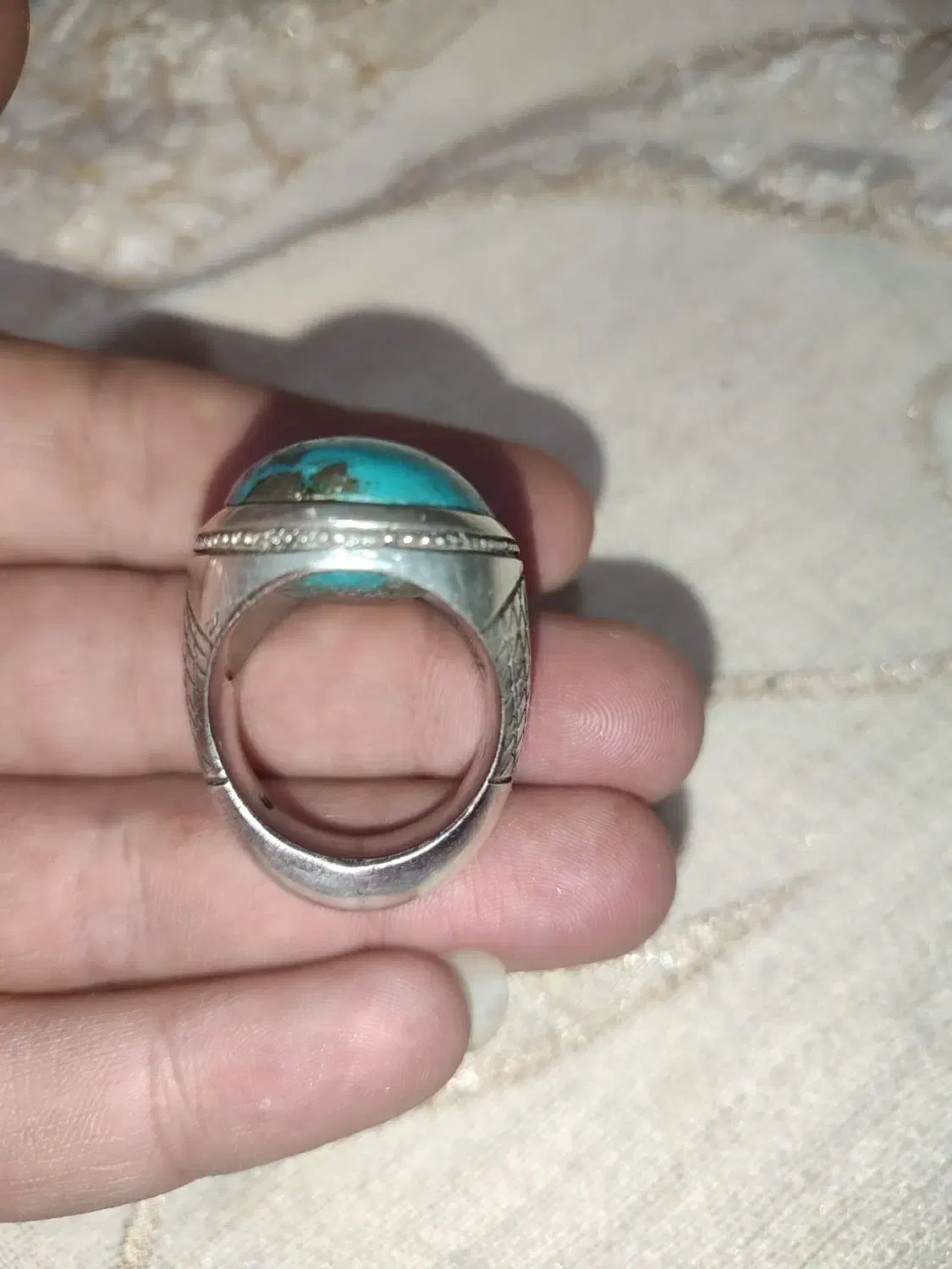 انگشتر فیروزه|جواهرات|سقز, |دیوار