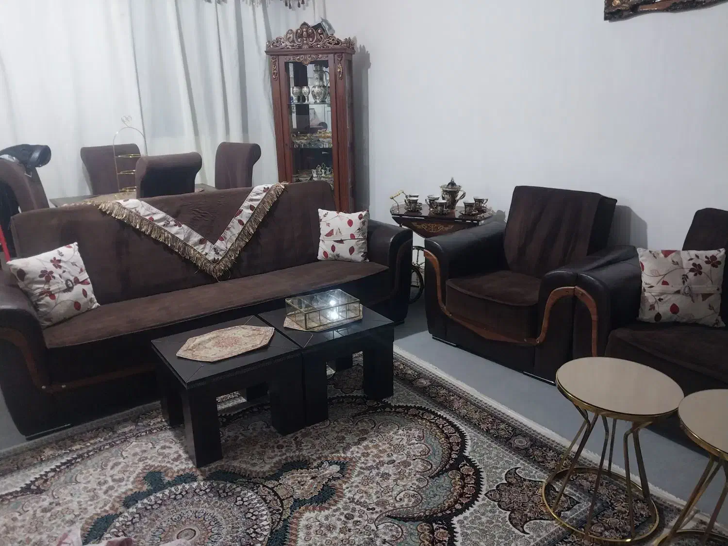 مبل تخت شو ۸ نفره|تخت و سرویس خواب|ماکو, |دیوار