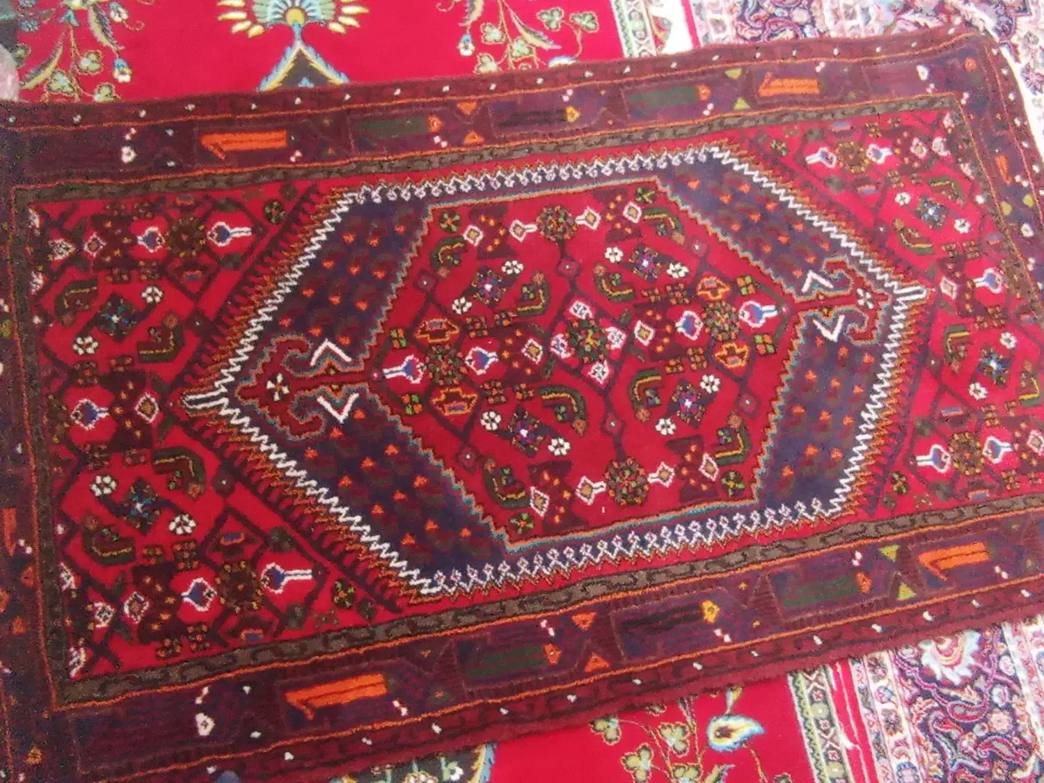 فرش دس بافت|فرش|قیدار, |دیوار