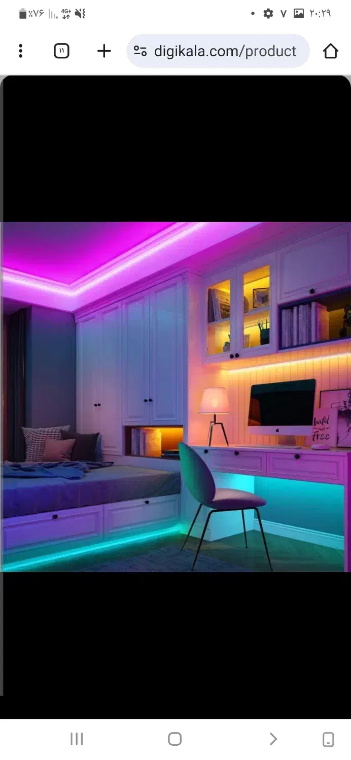 ریسه ال ای دی|ریسه و چراغ تزئینی|مراغه, |دیوار