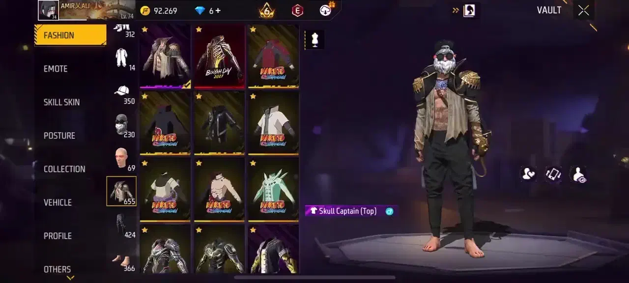 اکانت فری فایر تقریبا فول|کنسول، بازی ویدئویی و آنلاین|اصفهان, منتظرالمهدی|دیوار