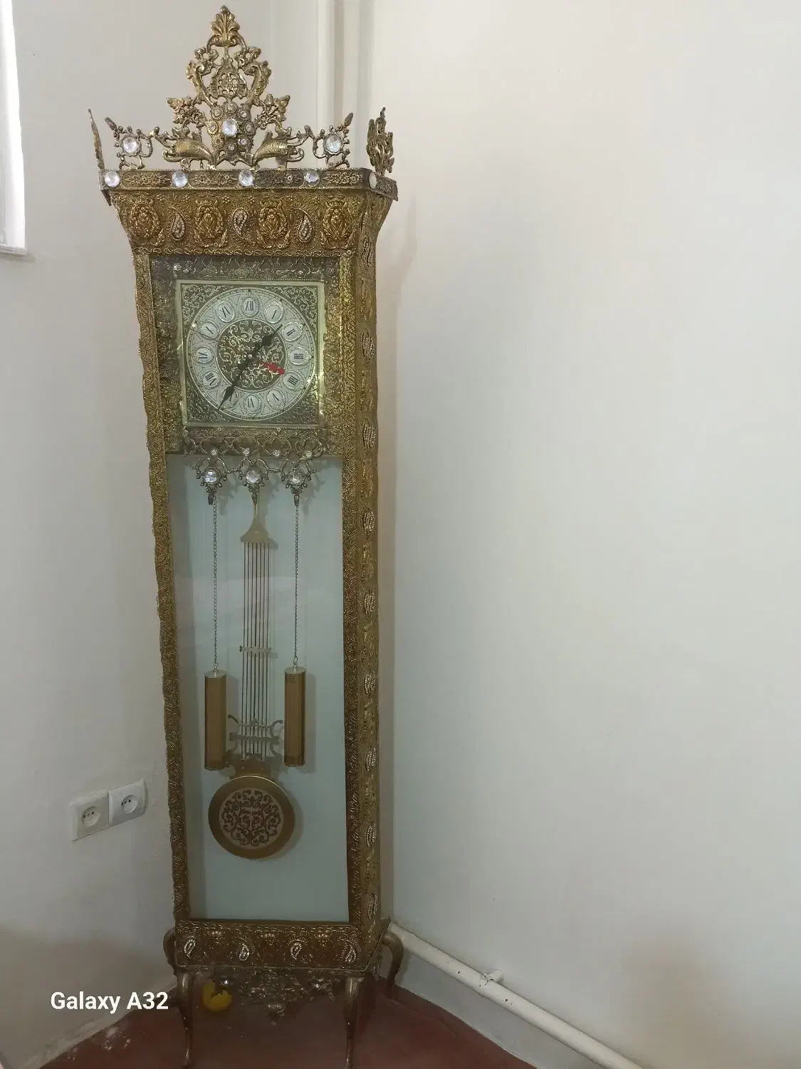 ساعت ایستاده برنز|ساعت دیواری و تزئینی|باسمنج, |دیوار