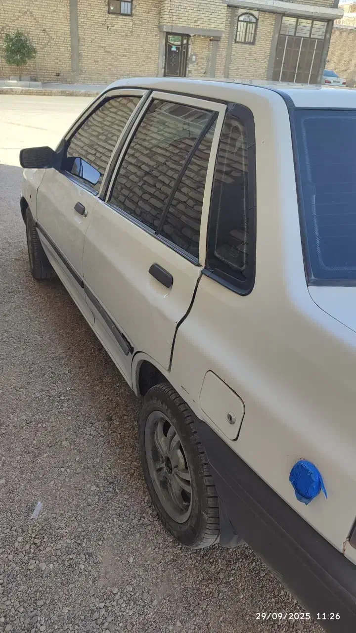 پراید سفید ۸۸|خودرو سواری و وانت|فسا, |دیوار