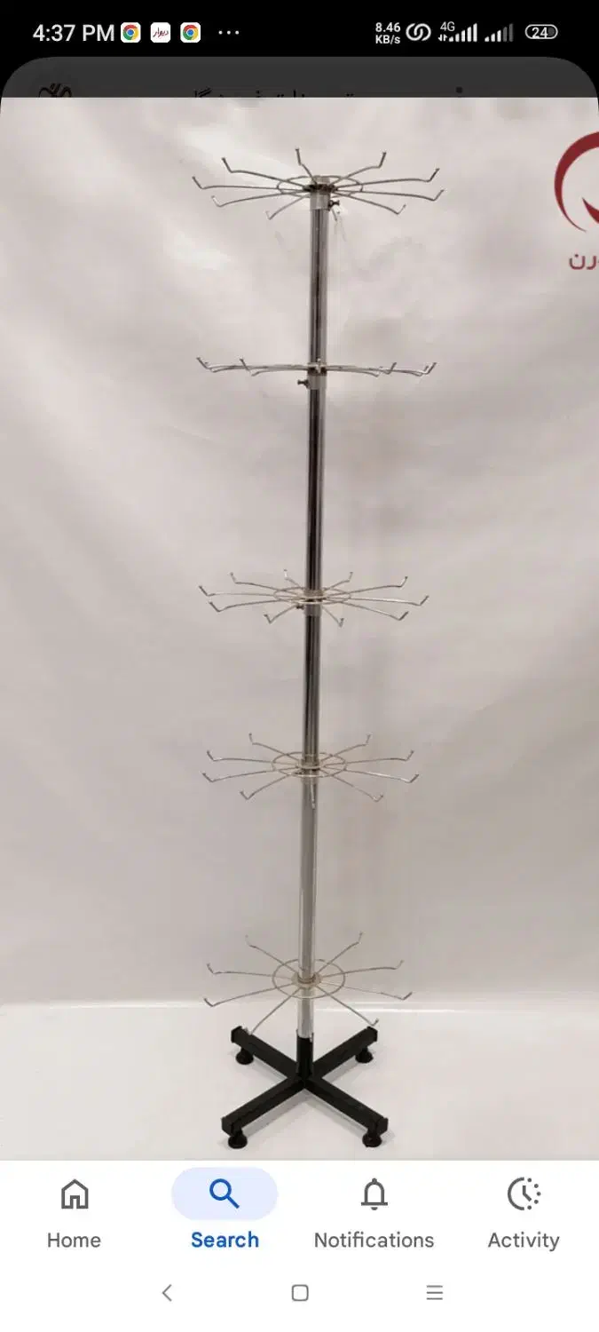 2عدداستند آویز جوراب و غیره|فروشگاه و مغازه|کاشان, قطب راوندی|دیوار