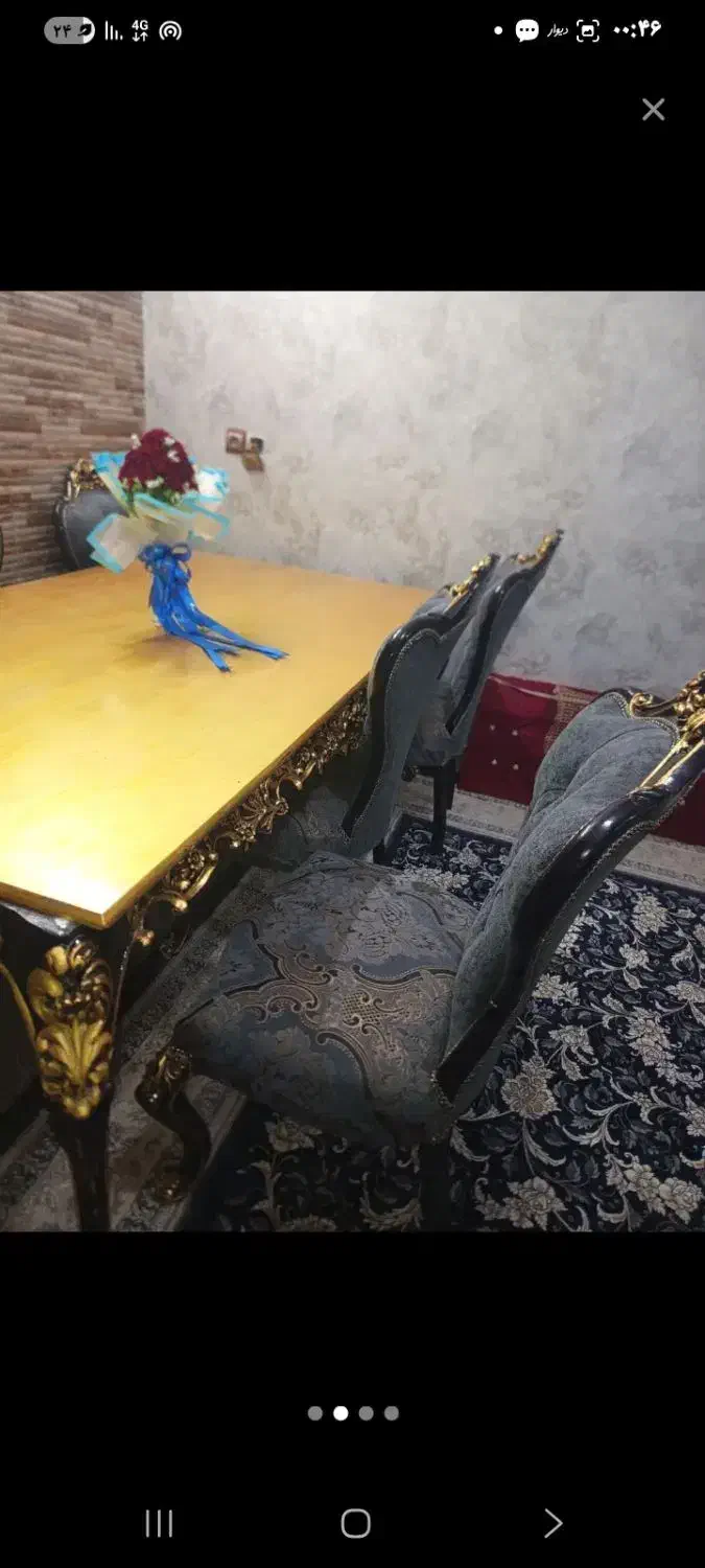 میز ناهار خوری|میز و صندلی غذاخوری|زاهدان, |دیوار