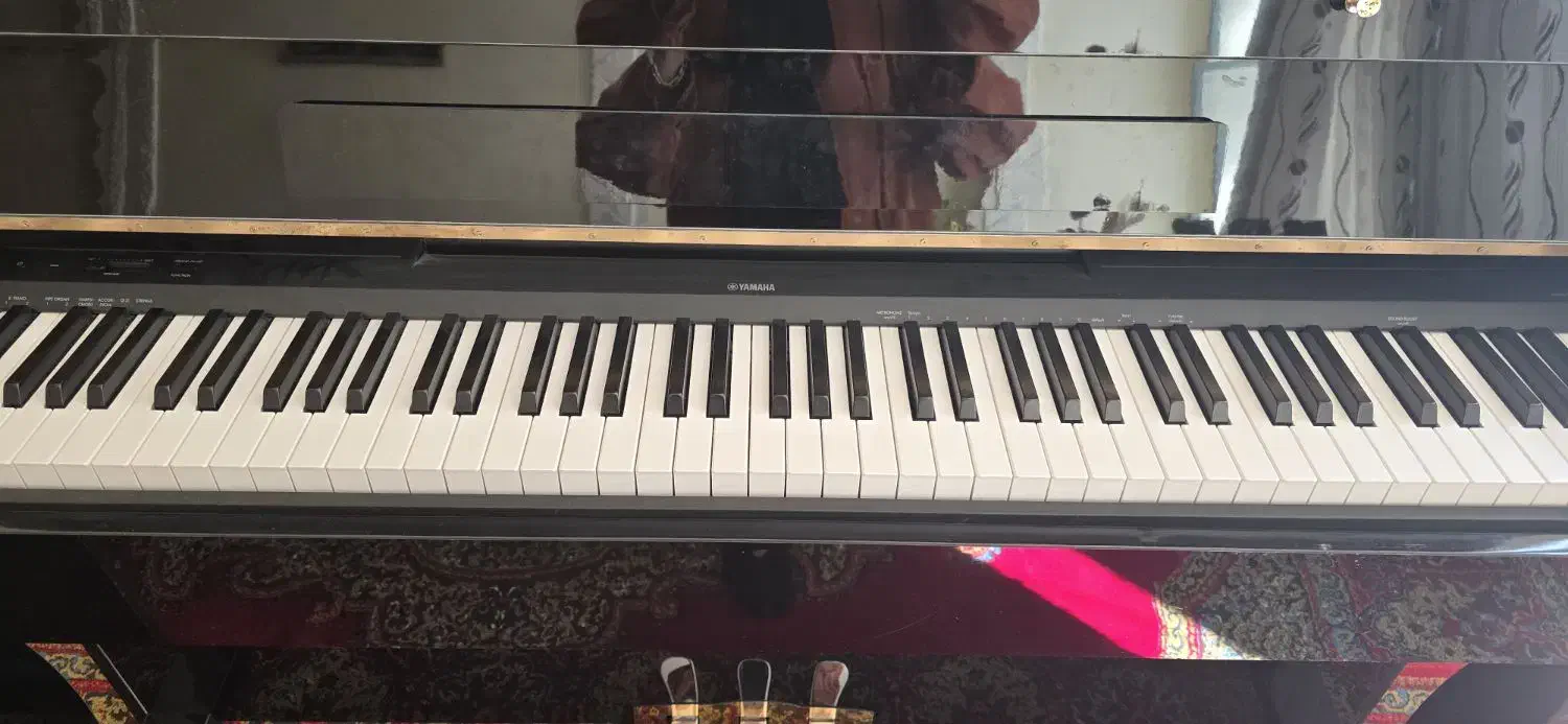پیانو دیجیتال یاماها p145همراه با کابین|پیانو، کیبورد، آکاردئون|کازرون, |دیوار