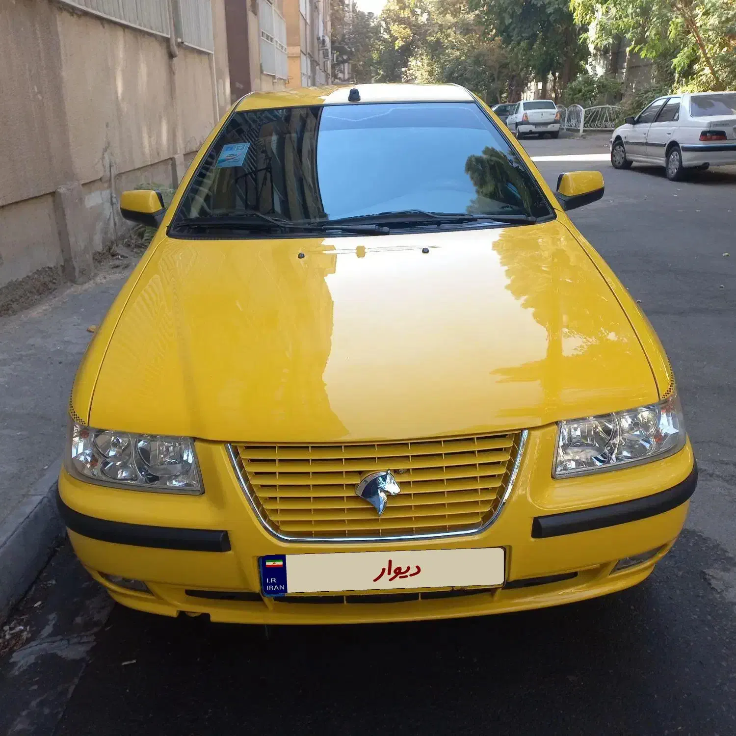 تاکسی گردشی سمند ۹۶|خودرو سواری و وانت|ری, دولت‌آباد|دیوار