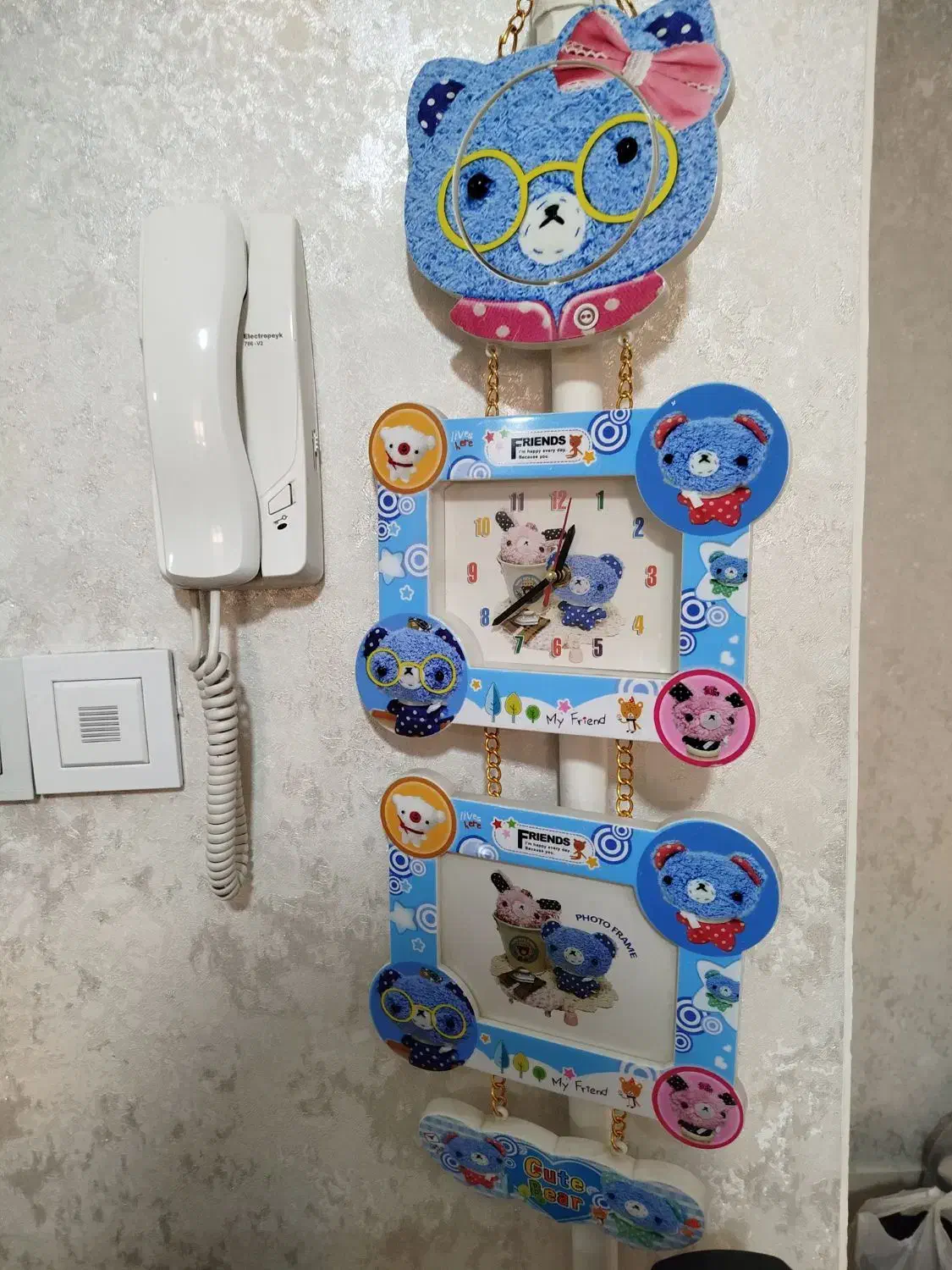 ساعت کودک|ساعت دیواری و تزئینی|اسلام‌شهر, مظفریه|دیوار