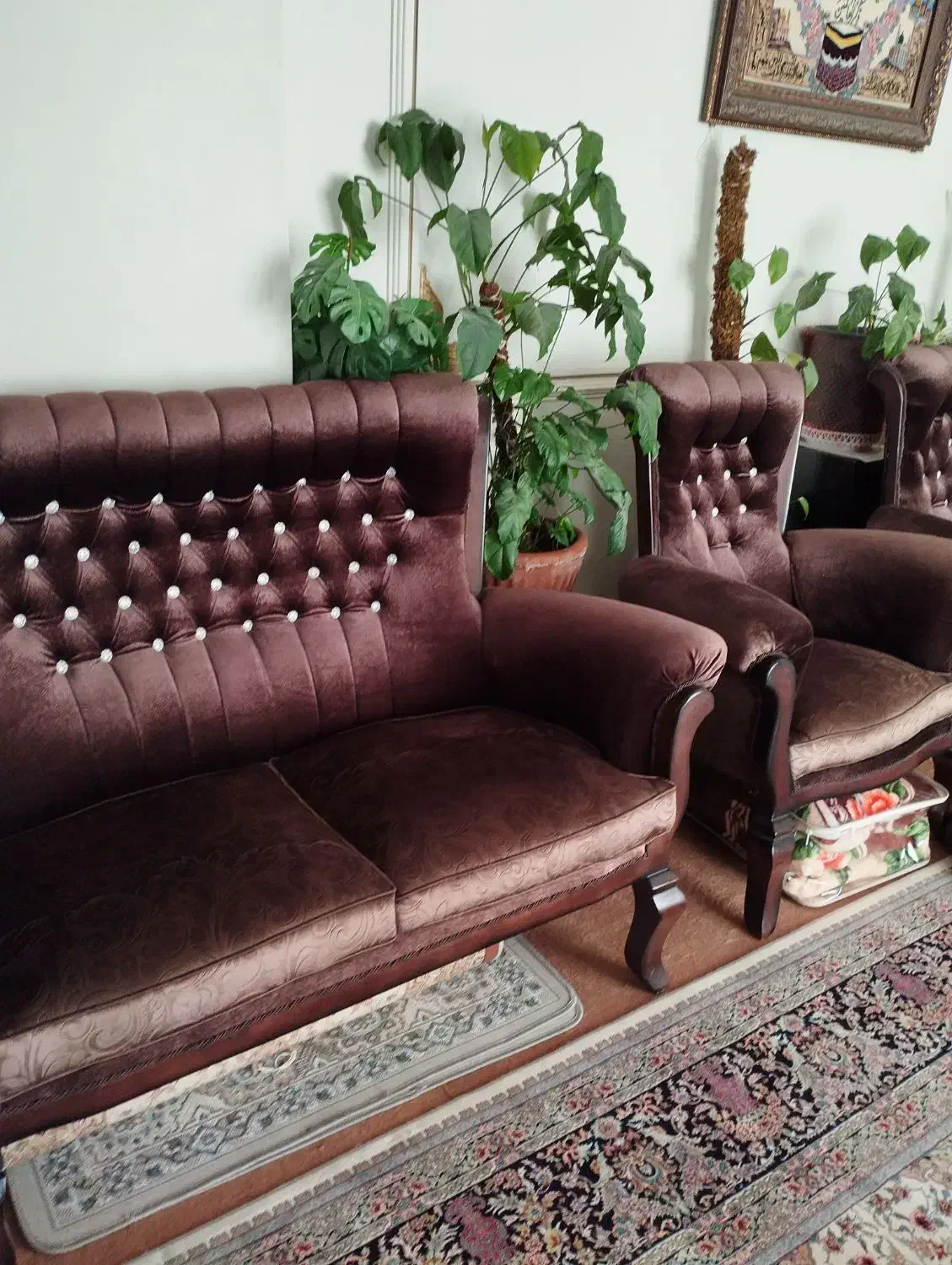 مبل مخمل|مبلمان خانگی و میز عسلی|اصفهان, شاهد|دیوار