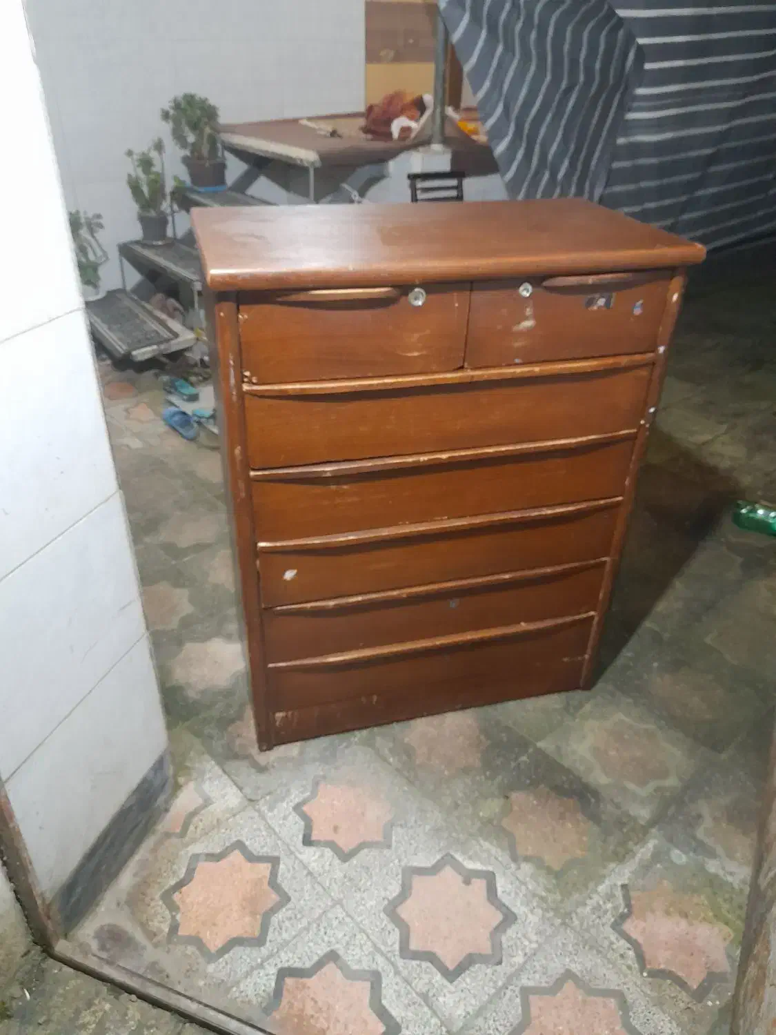 یک عدد دراور به همراه میز تلفن|جاکفشی، کمد، دراور|لاهیجان, لیل|دیوار