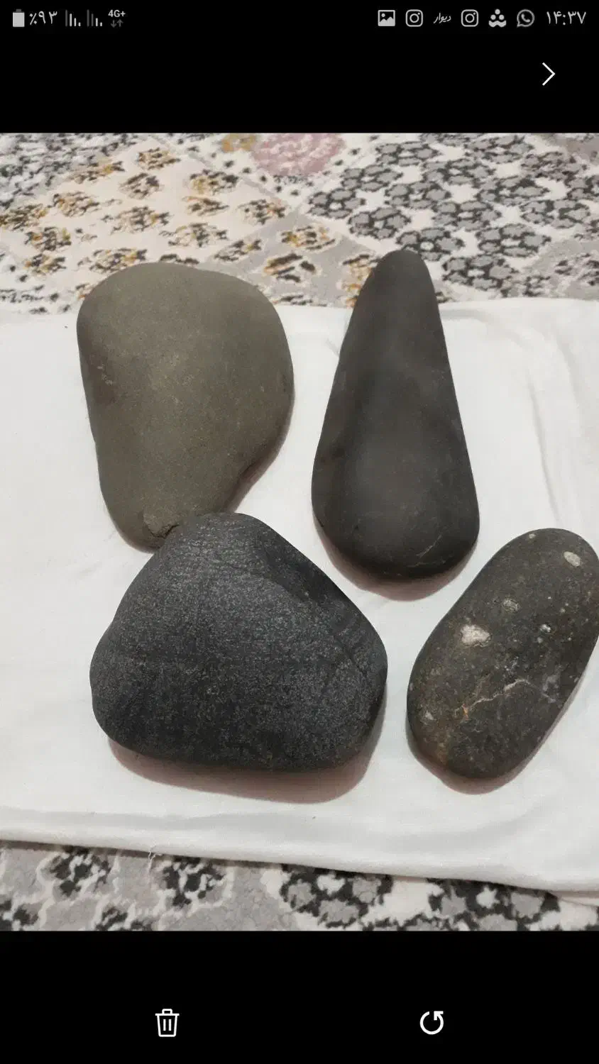 شهاب سنگ باچندتا سنگ دیگر|صنایع دستی و سایر لوازم تزئینی|رشت, لاکان|دیوار