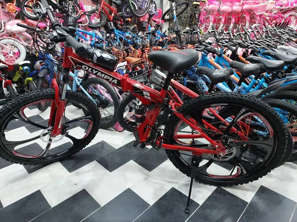 دوچرخه 26 تاشو (غلامی خیابان امام خمینی41)|دوچرخه، اسکیت، اسکوتر|زاهدان, |دیوار