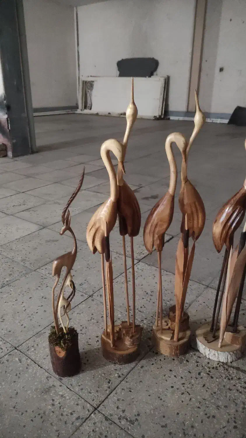 مجسمه های چوبی|مجسمه، تندیس، ماکت|قرچک, شهرک طلائیه|دیوار