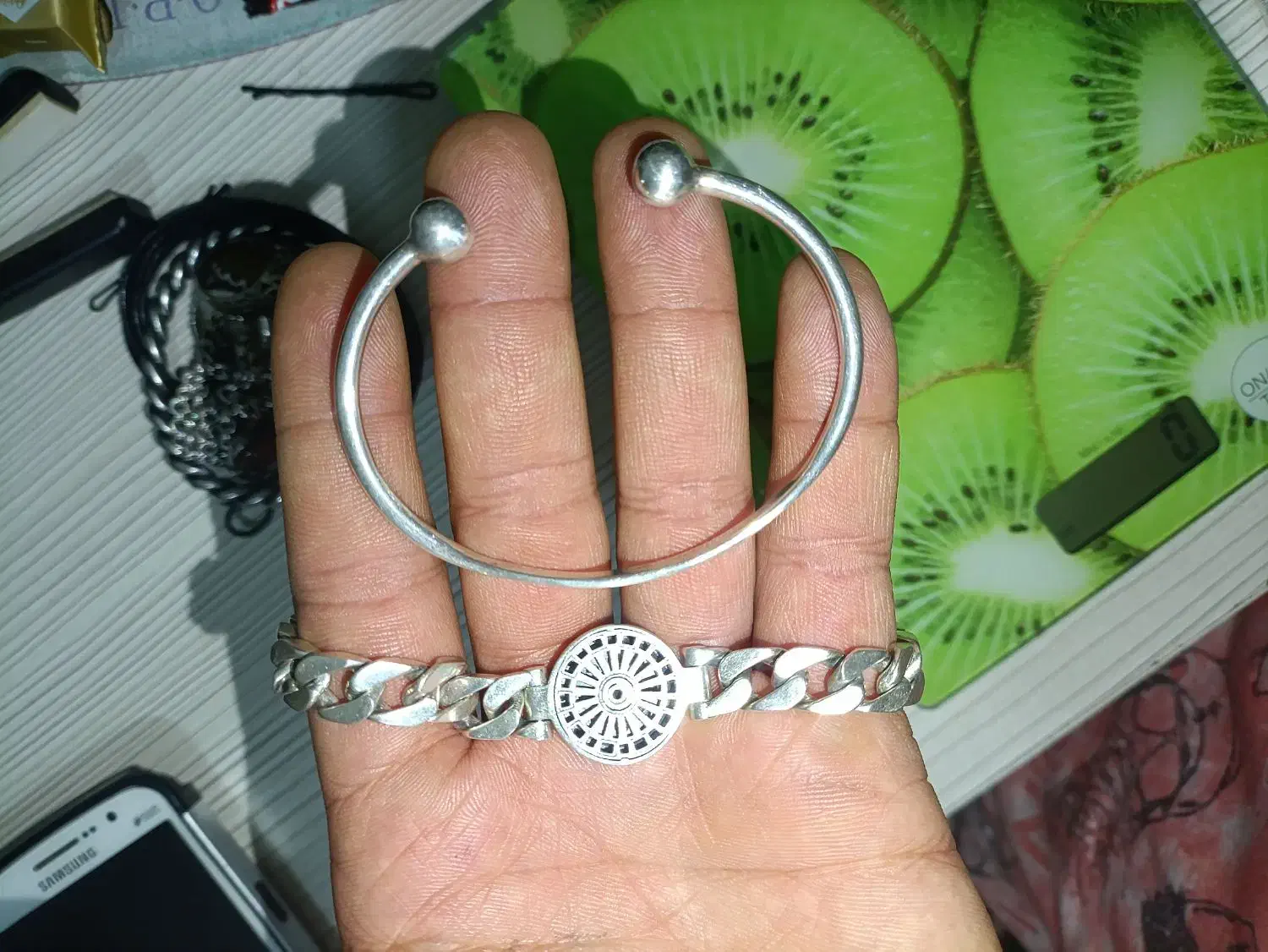 دستبند و بنگل نقره|جواهرات|تهران, خلیج فارس|دیوار