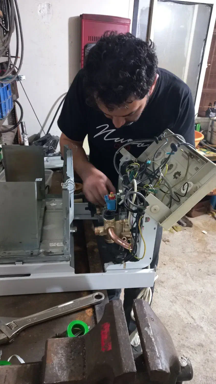 تعمیرات پکیج لوله کشی نشت یابی|خدمات پیشه و مهارت|تالش, هشتپر|دیوار