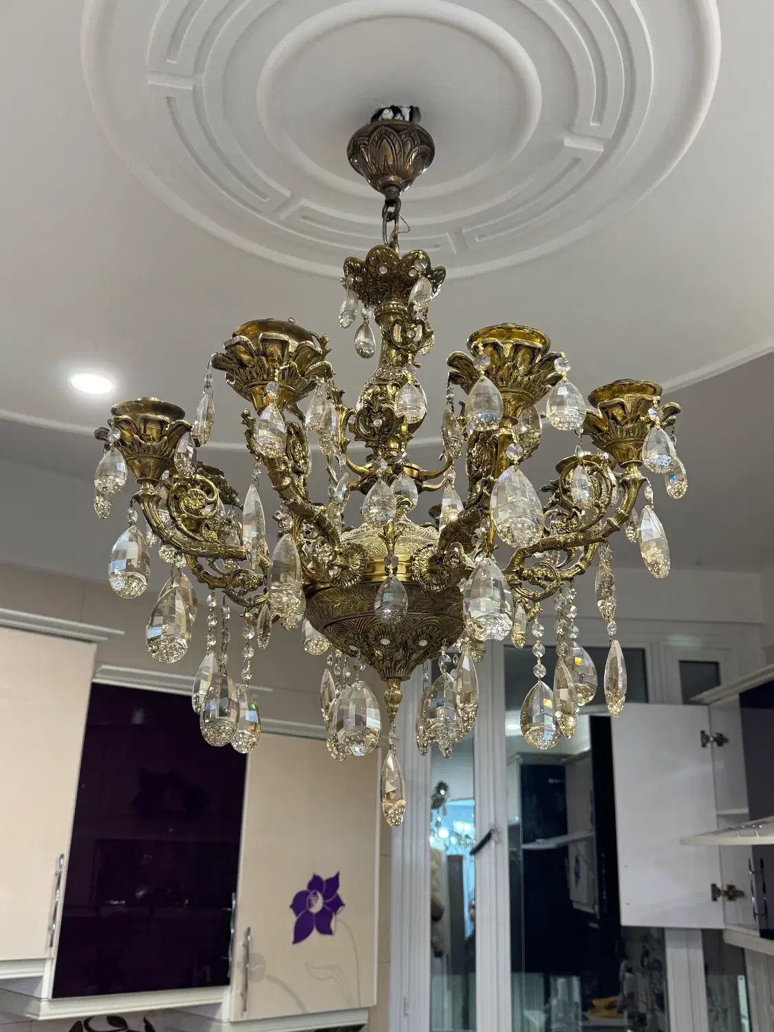 لوستر|لوستر و چراغ آویز|نسیم‌شهر, |دیوار