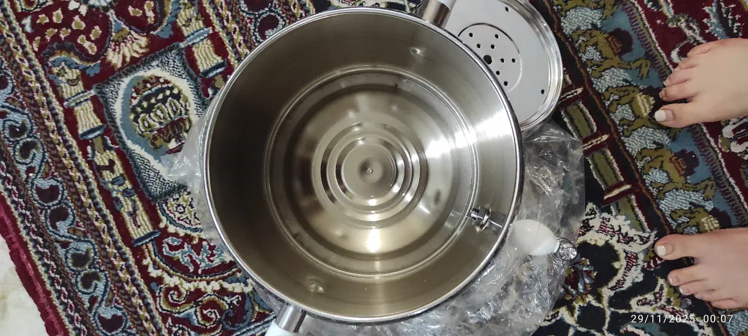 سماور ۶ لیتری نوعه نوعه|سماور، چایساز، قهوهساز|سرخرود, |دیوار