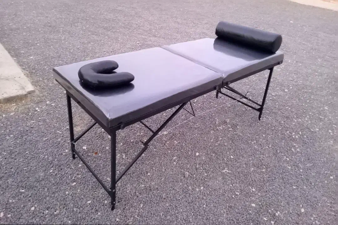 تخت ماساژ تاشو حرفه ای نو|آرایشگاه و سالن‌های زیبایی|لنگرود, |دیوار