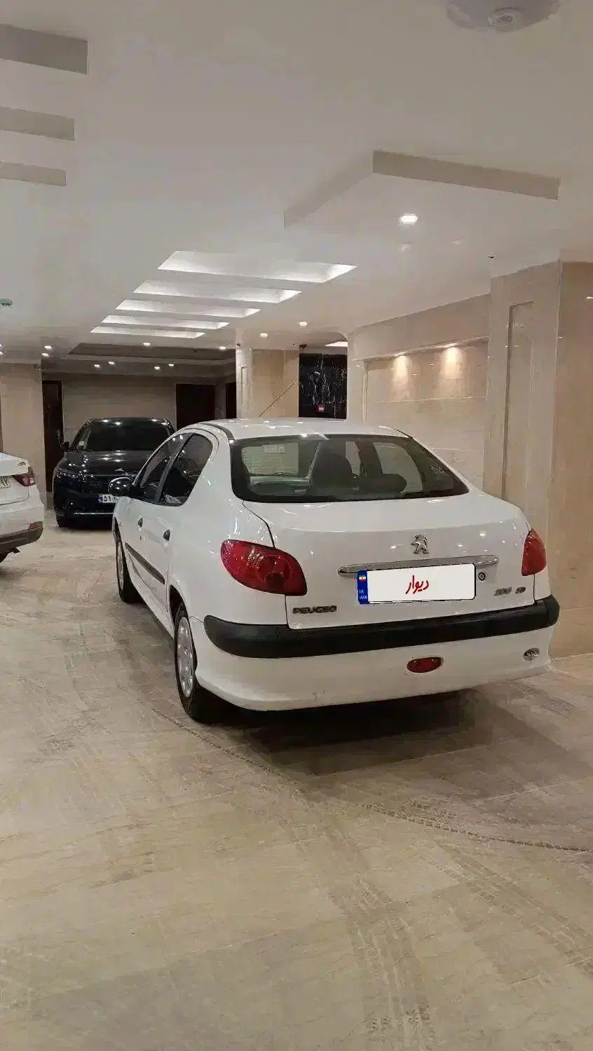 پژو 206 اس دی وی هشتsd صندوقدار تک برگ سند|خودرو سواری و وانت|قائمشهر, |دیوار