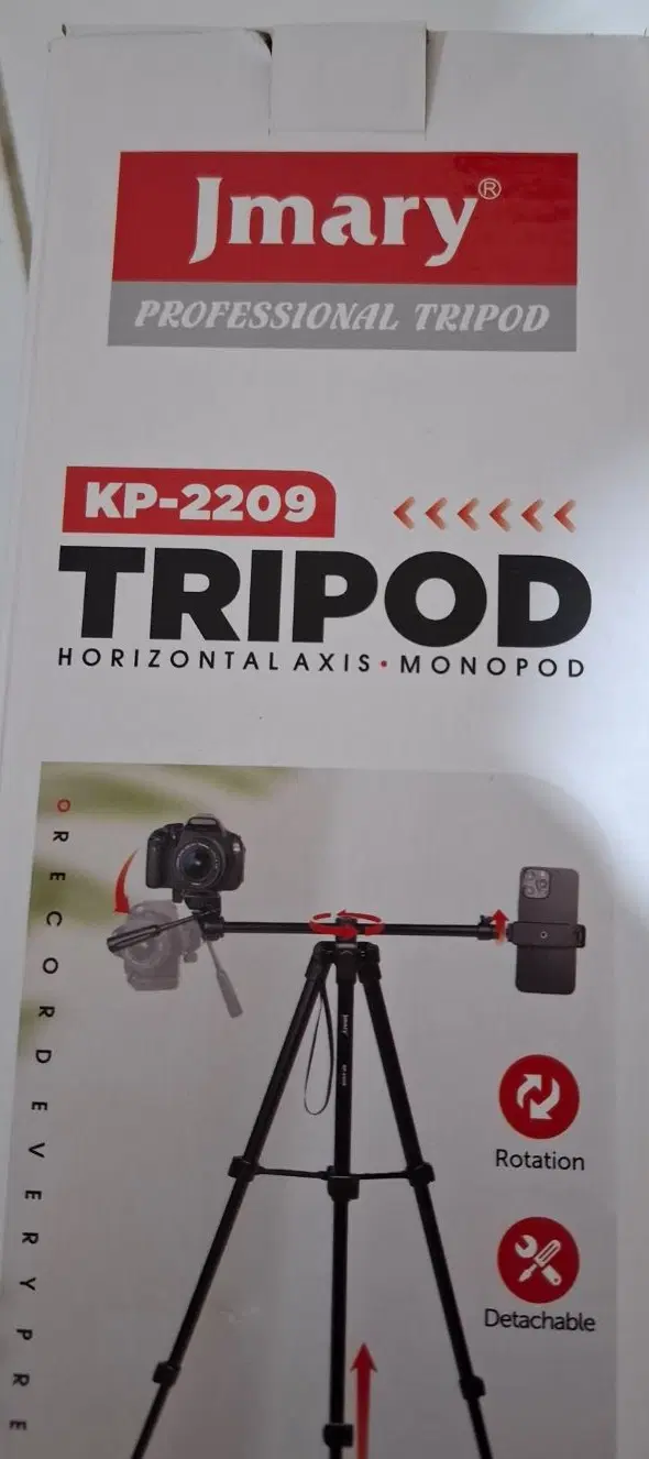 سه پایه kp-2209 ( jmary )|دوربین عکاسی و فیلمبرداری|تهران, حسنآباد|دیوار