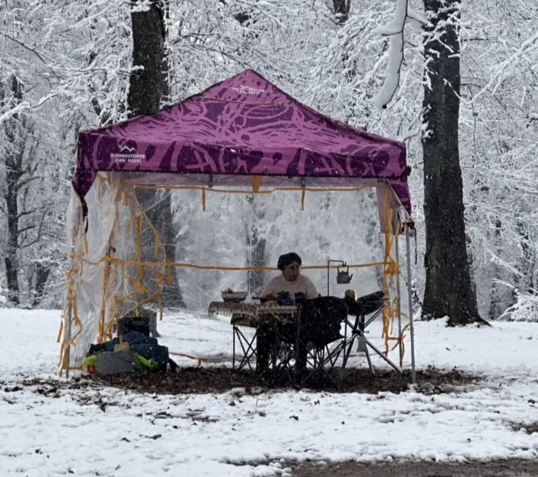 سایبان سه در سه برند آلومانت|کوهنوردی و کمپینگ|اصفهان, آفاران|دیوار