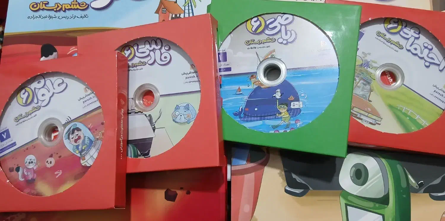 کتاب آموزشی پرش کلاس ششم|کتاب و مجله آموزشی|سمنان, |دیوار