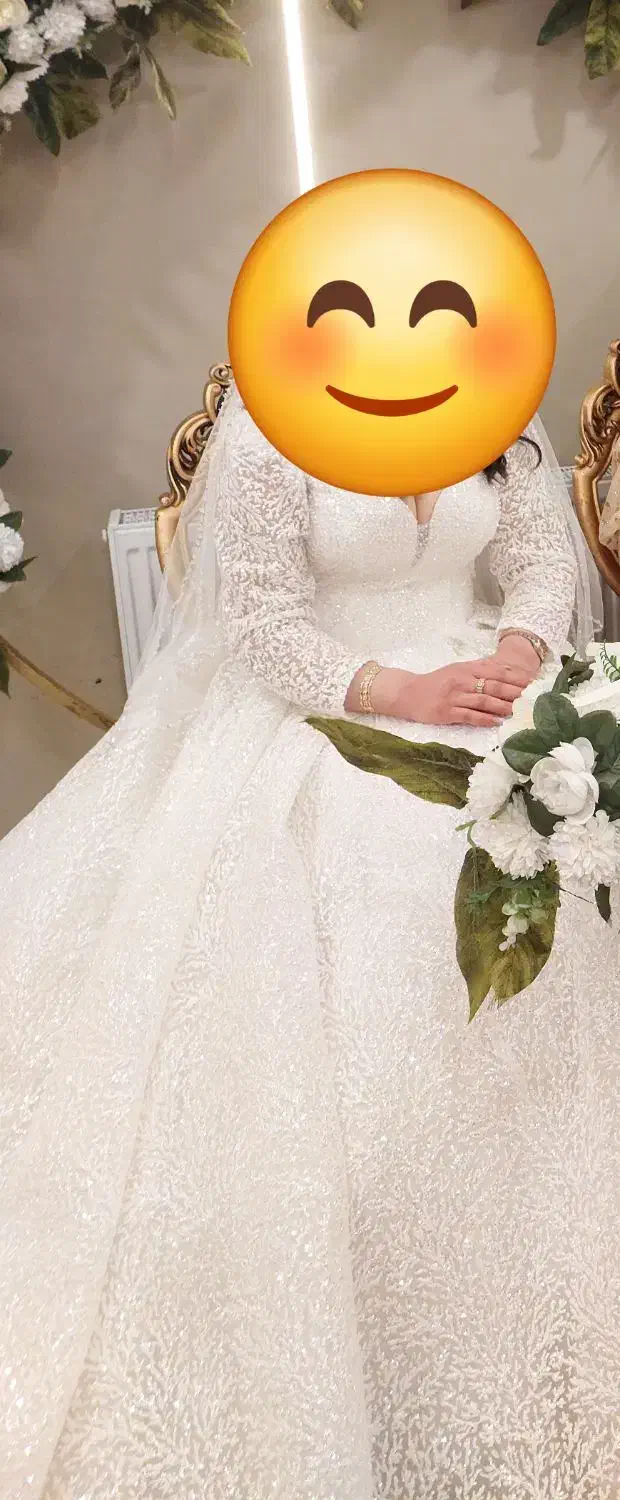 لباس عروس مدل عربی سفارشی|لباس|رباطکریم, رباطکریم|دیوار